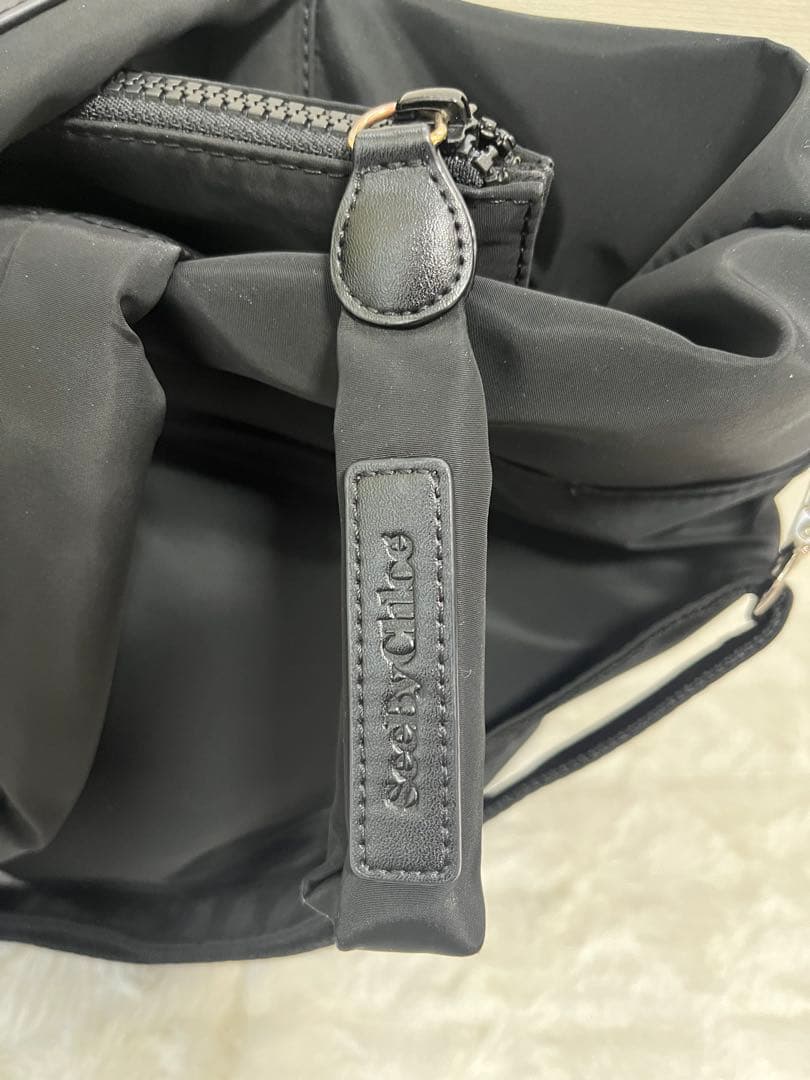 シーバイクロエ　ジョイライダー/ナイロン トートバッグ　ブラック