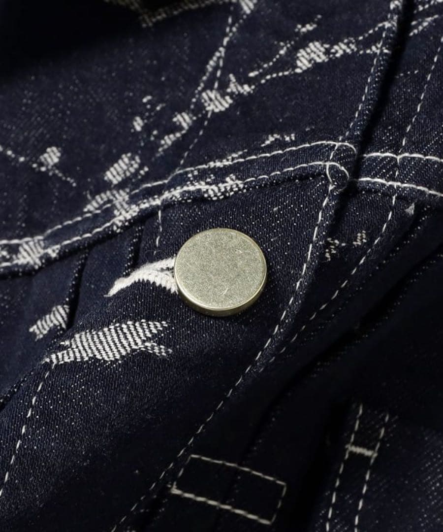 Mame Kurogouchi / ジャカード デニム ジャケット