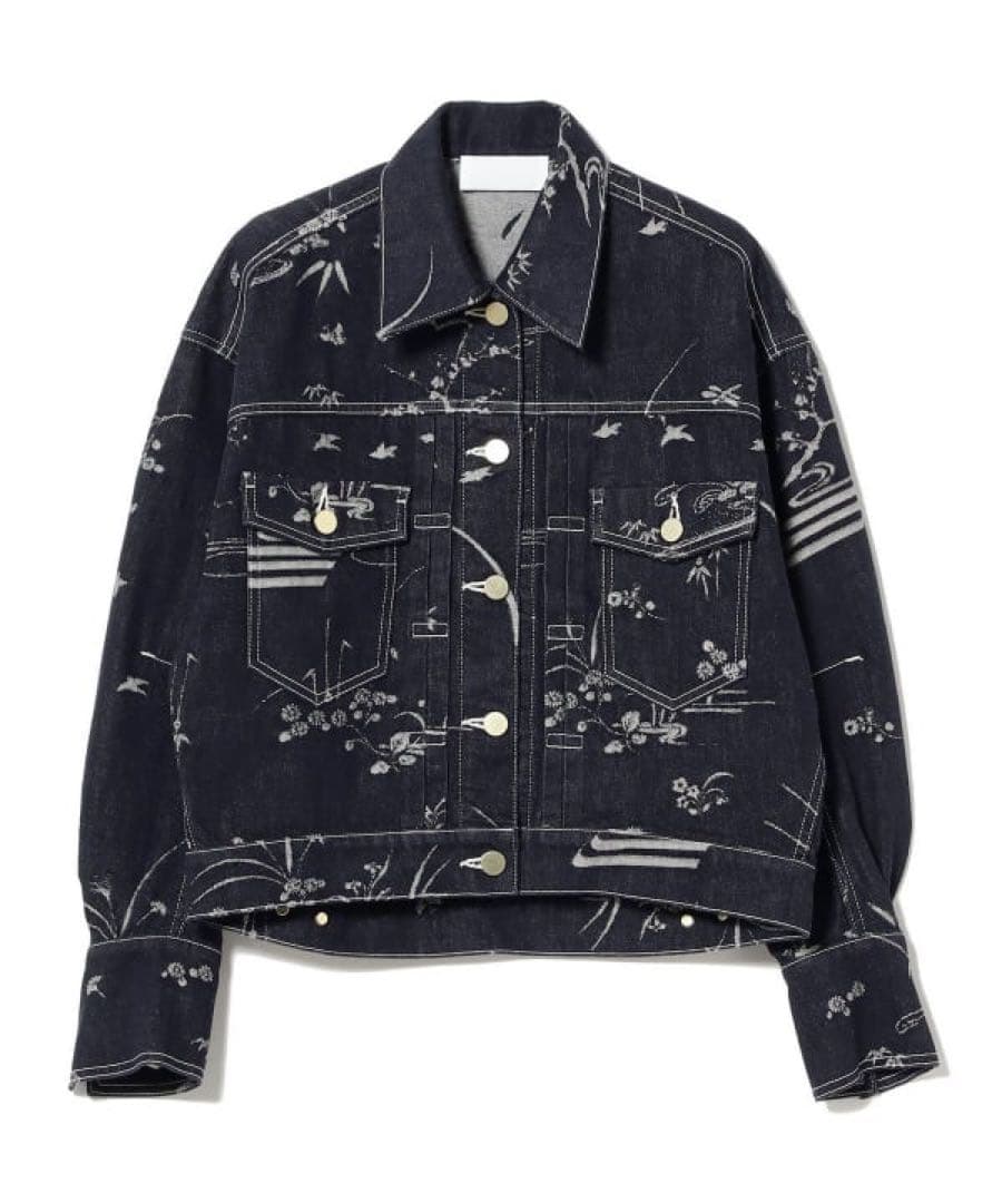 Mame Kurogouchi / ジャカード デニム ジャケット