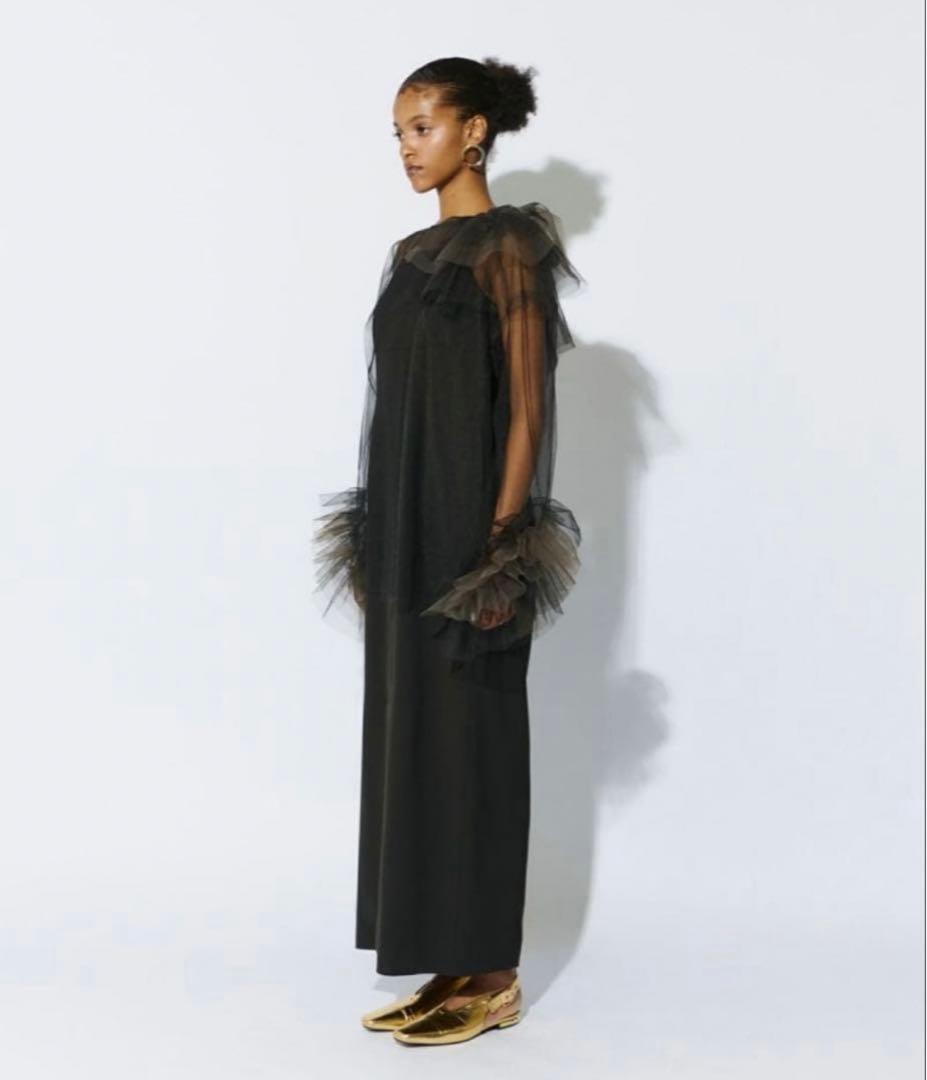 ワンピース andresd blooming tulle dress