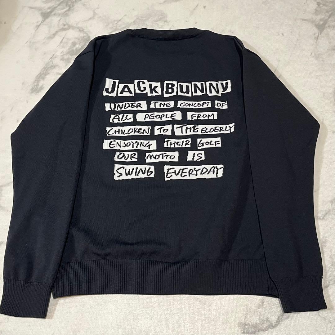 美品 JACK BUNNY ロゴニット セーター サイズ2