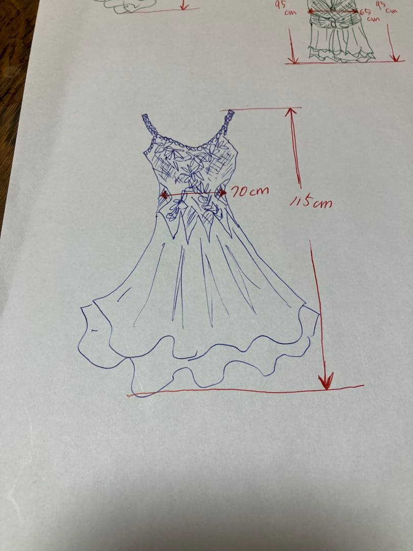 社交ダンス モダンドレス スタンダード 紫