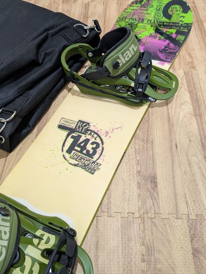 ROME スノーボード 143cm バッグ付き