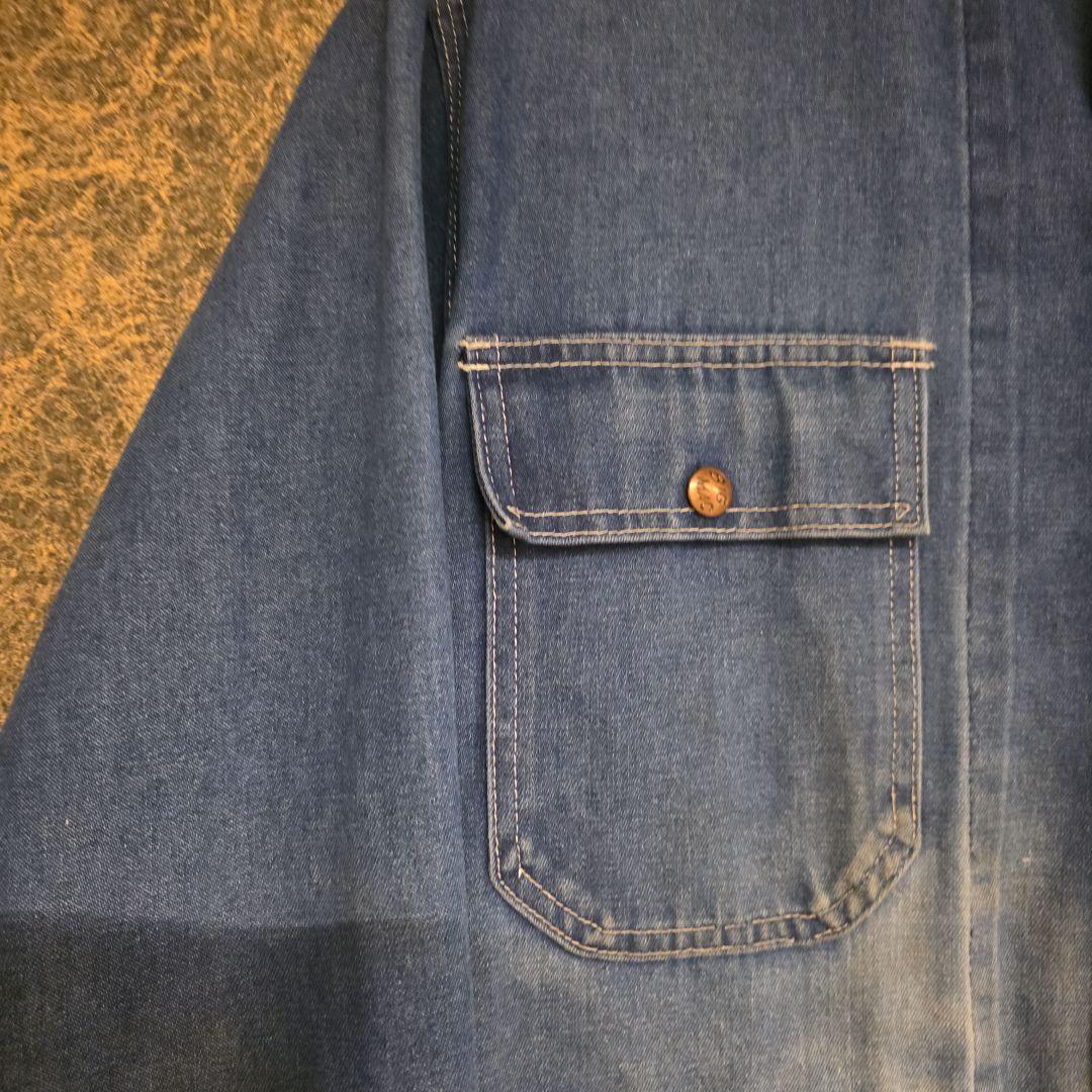 80s BIGMAC ビッグマック　デニムカバーオール　ヴィンテージ　フェード