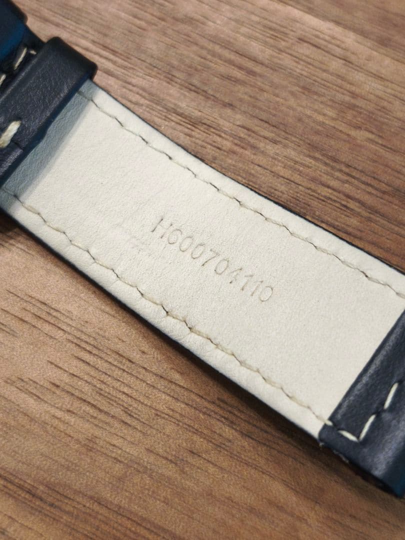 【美品】ハミルトン カーキ 純正ベルト 取付幅20mm レザー