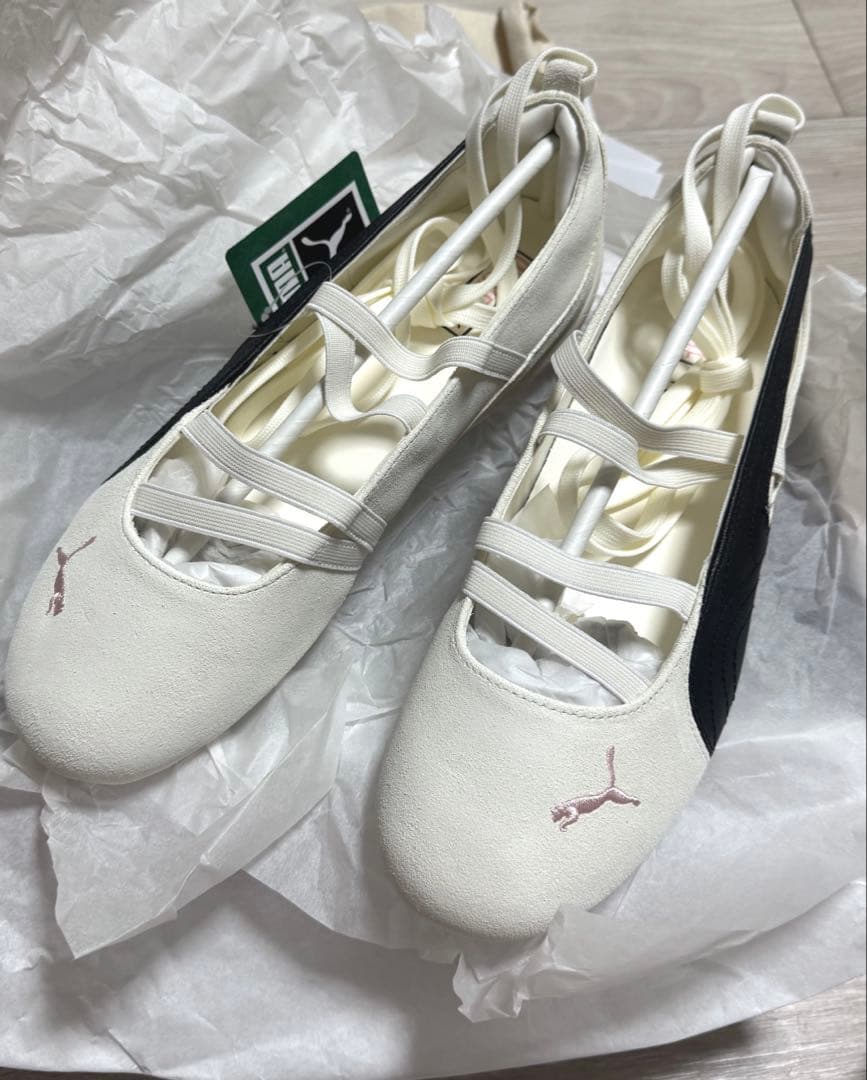 【新品】PUMA×ROSEスピードキャットバレエSDスニーカー 特典付