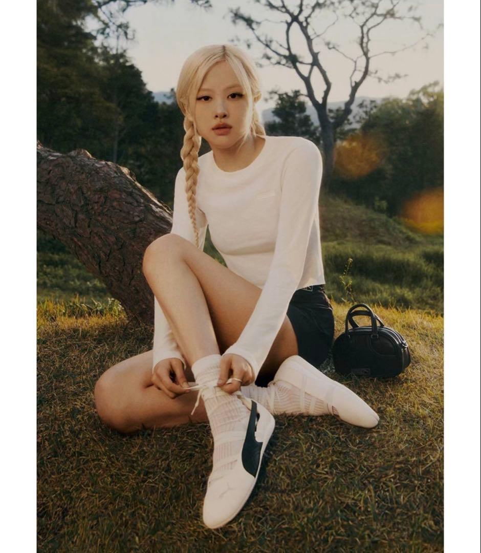 【新品】PUMA×ROSEスピードキャットバレエSDスニーカー 特典付