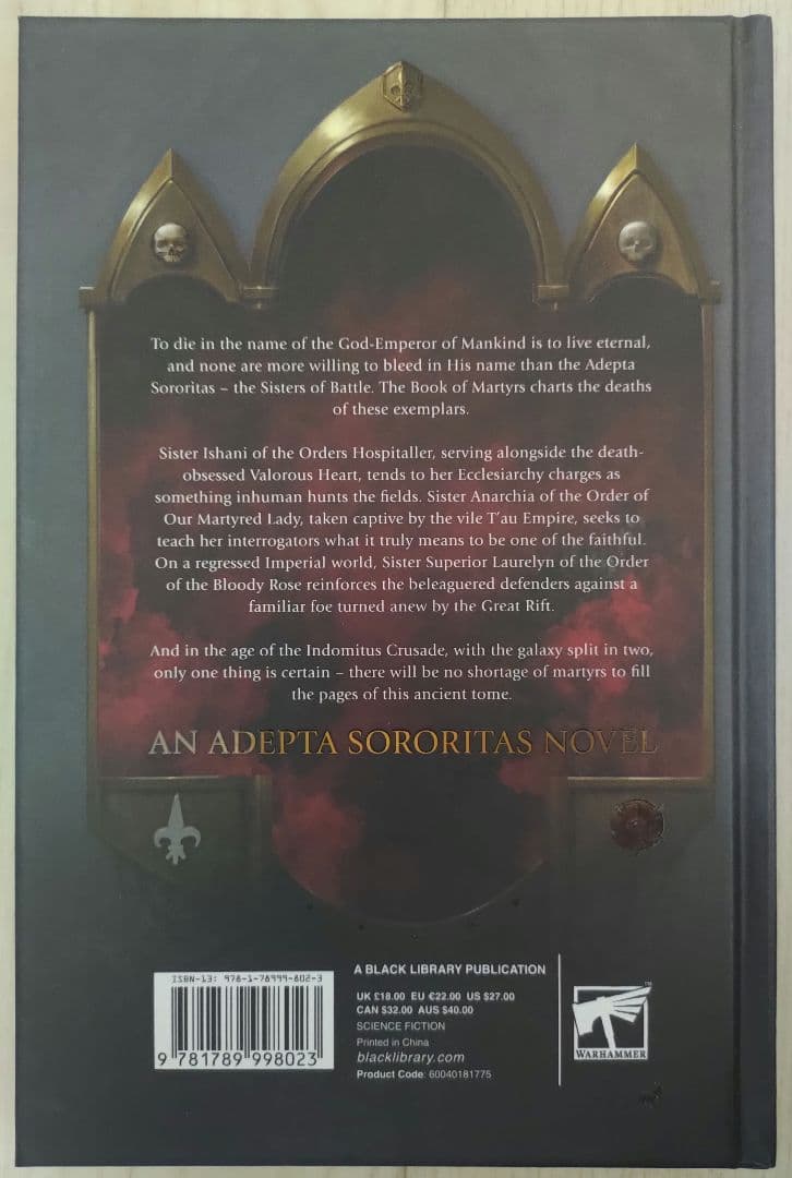 ウォーハンマー 40K The Book of Martyrs (英語版)