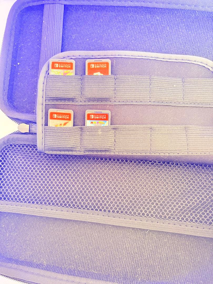 Nintendo Switch ゲームカードケース 黒　ソフト