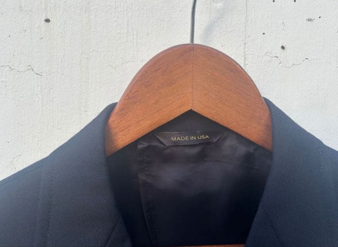 【SOUTHWICK（サウスウィック）】アメリカ製ダブル紺ブレザーメタルボタン