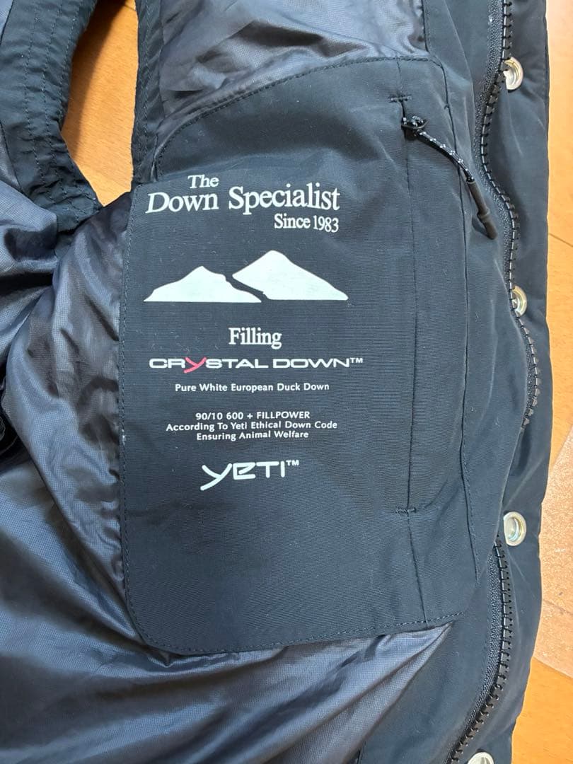 Yeti Nordic Down vest イエティ ダウンベスト