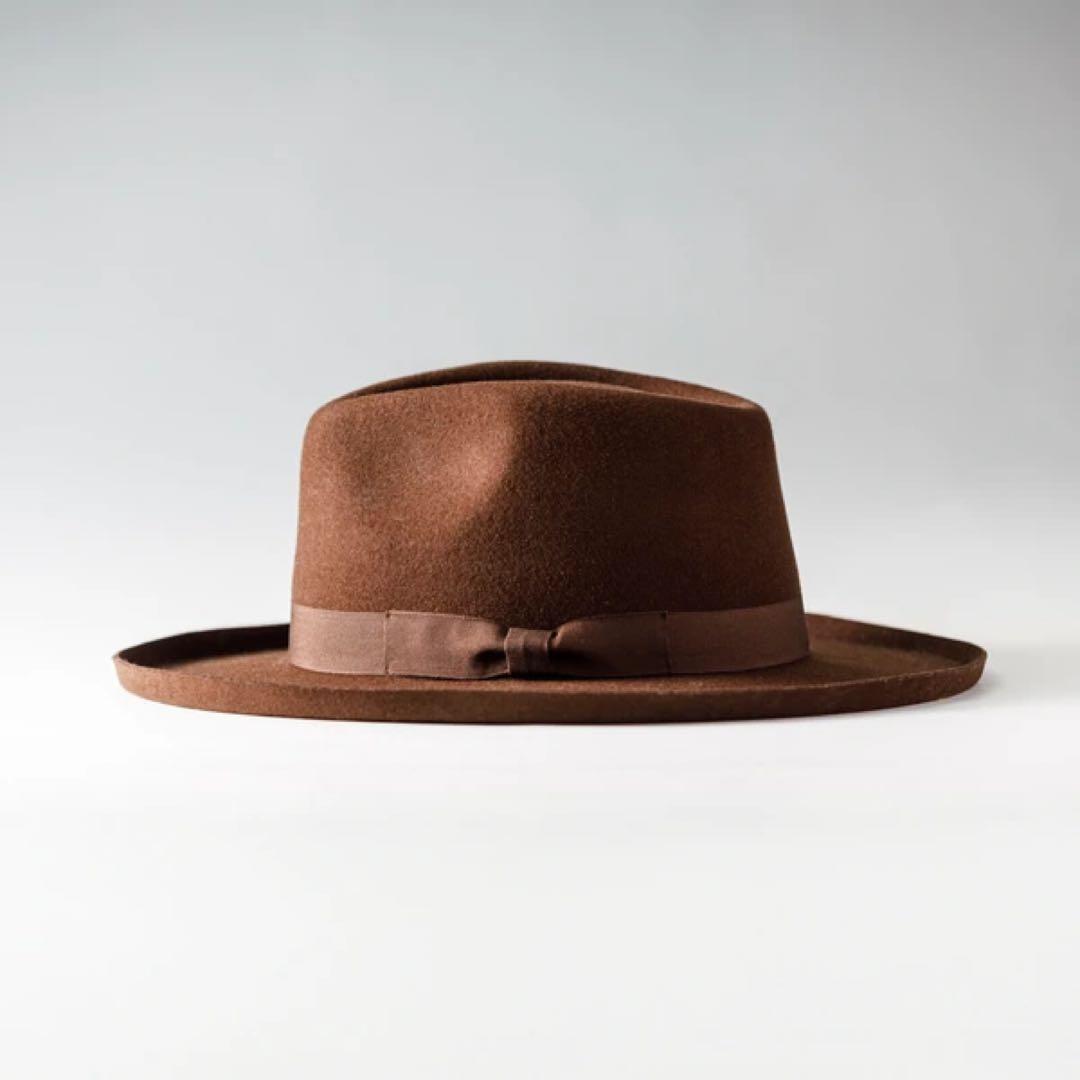 BRIM UP LONG FELT HAT　ブリムアップ ロング フェルトハット