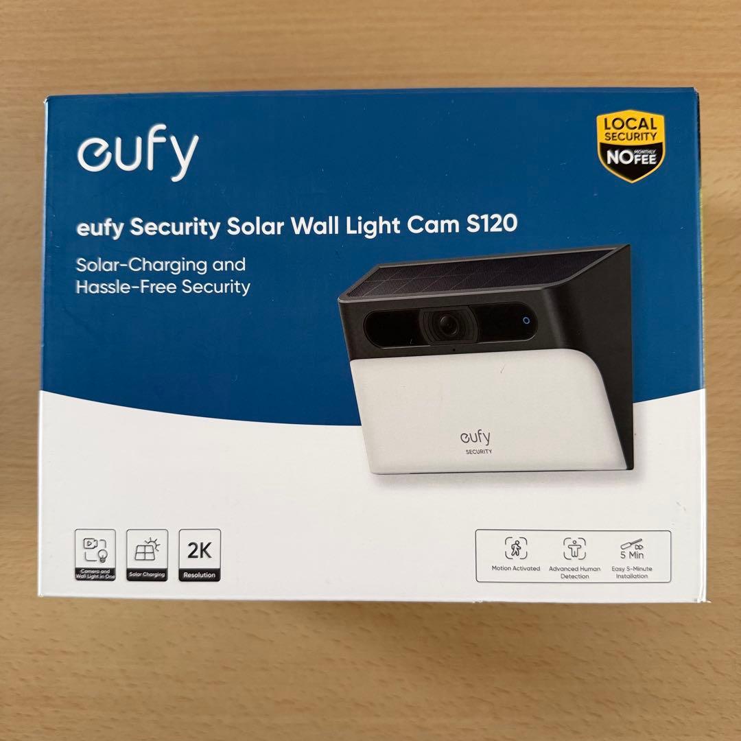 【アウトレット品】eufySecurity WallLight Cam S120