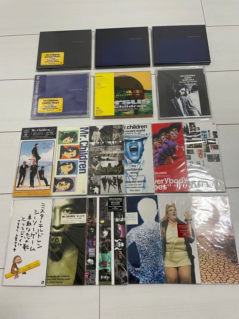 ミスチル最強セット アトミックハート 初回盤 未開封 Mr.Children