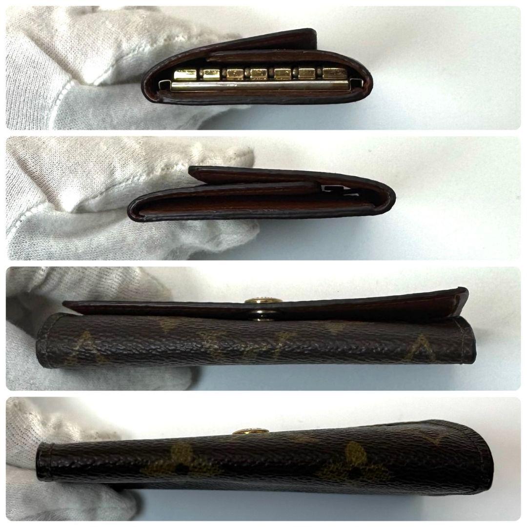 良品 ルイヴィトン モノグラム ミュルティクレ6 キーケース 鍵 6連 Key