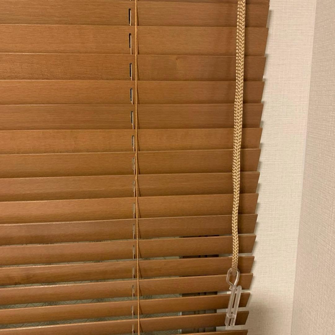 タチカワ　木製ブラインド　フォレティア　スラット35 ライトブラウン