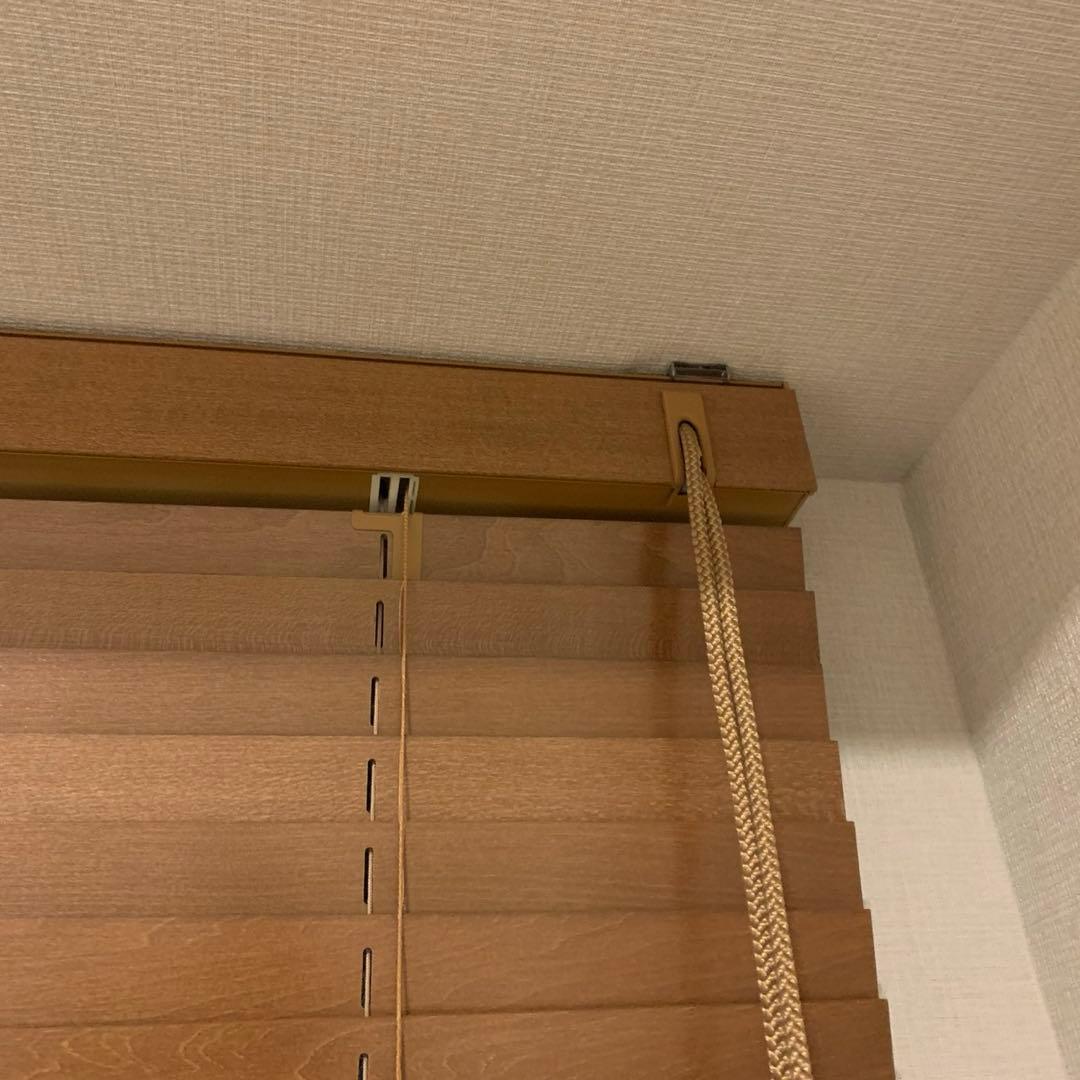 タチカワ　木製ブラインド　フォレティア　スラット35 ライトブラウン