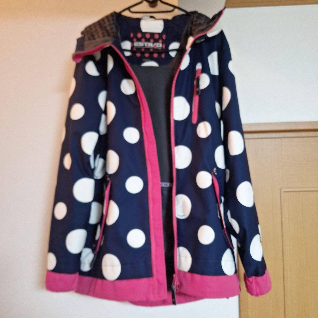 スノーボード用ウェア 　レディース　Mサイズ　ネイビー/ホワイト/ピンク