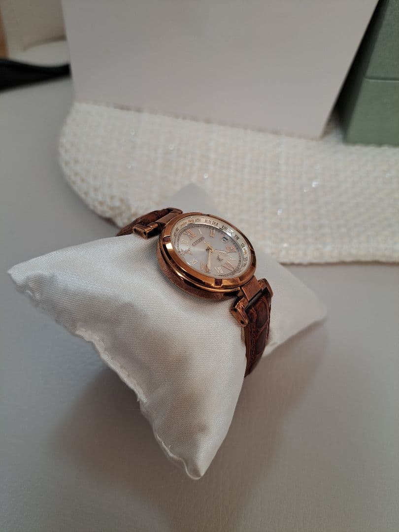 ぷにぶにCITIZEN シチズン xC クロスシー エコドライブ電波腕時計