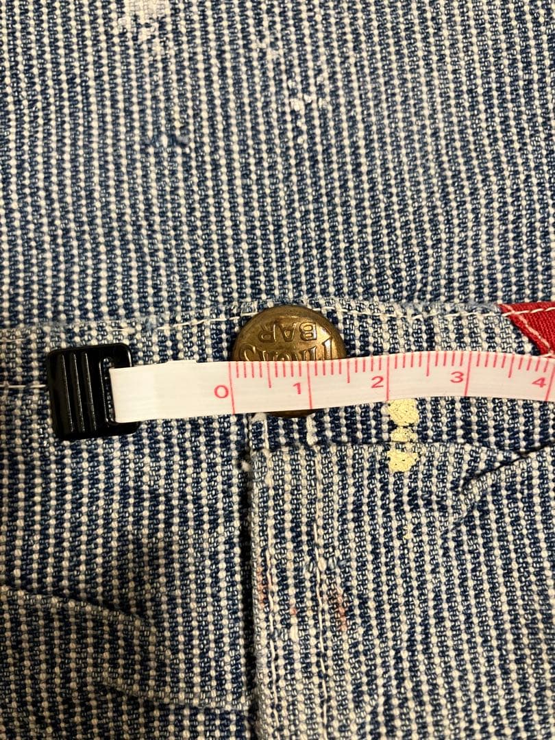 幻 レアピース ピンストライプ FINCK'S カバーオール 40's〜50's