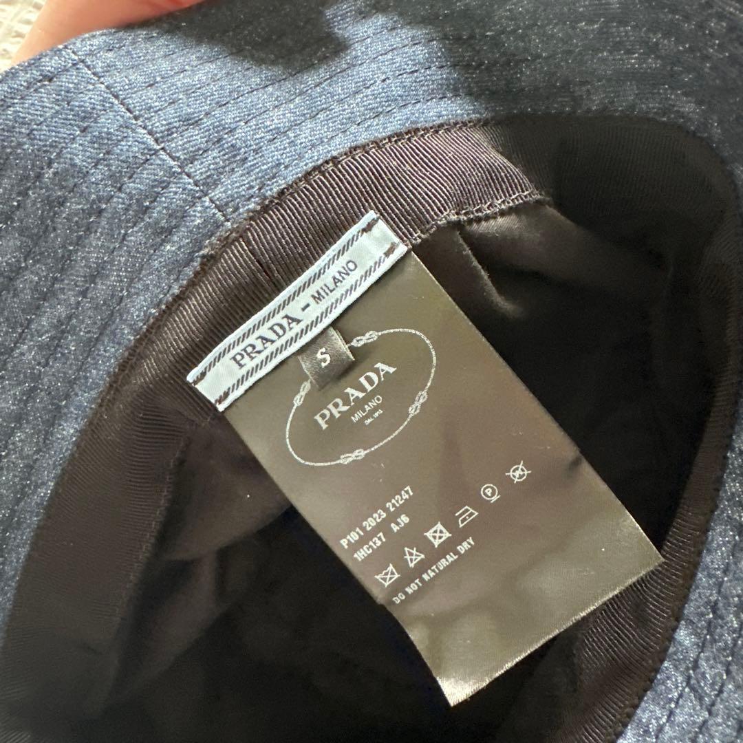prada バケットハット デニム