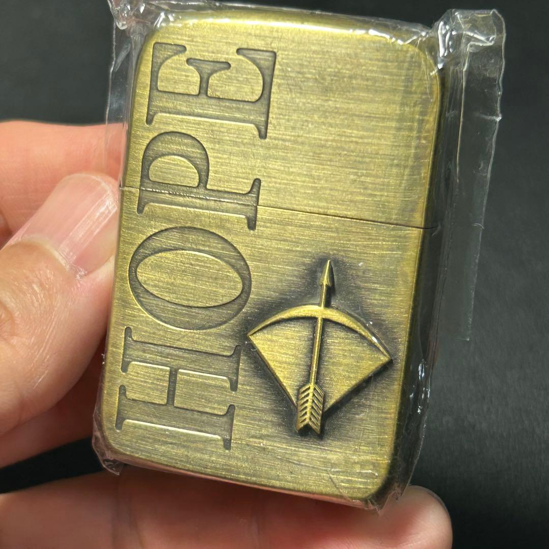 【新品未使用】ジッポー　ホープ　ゴールド