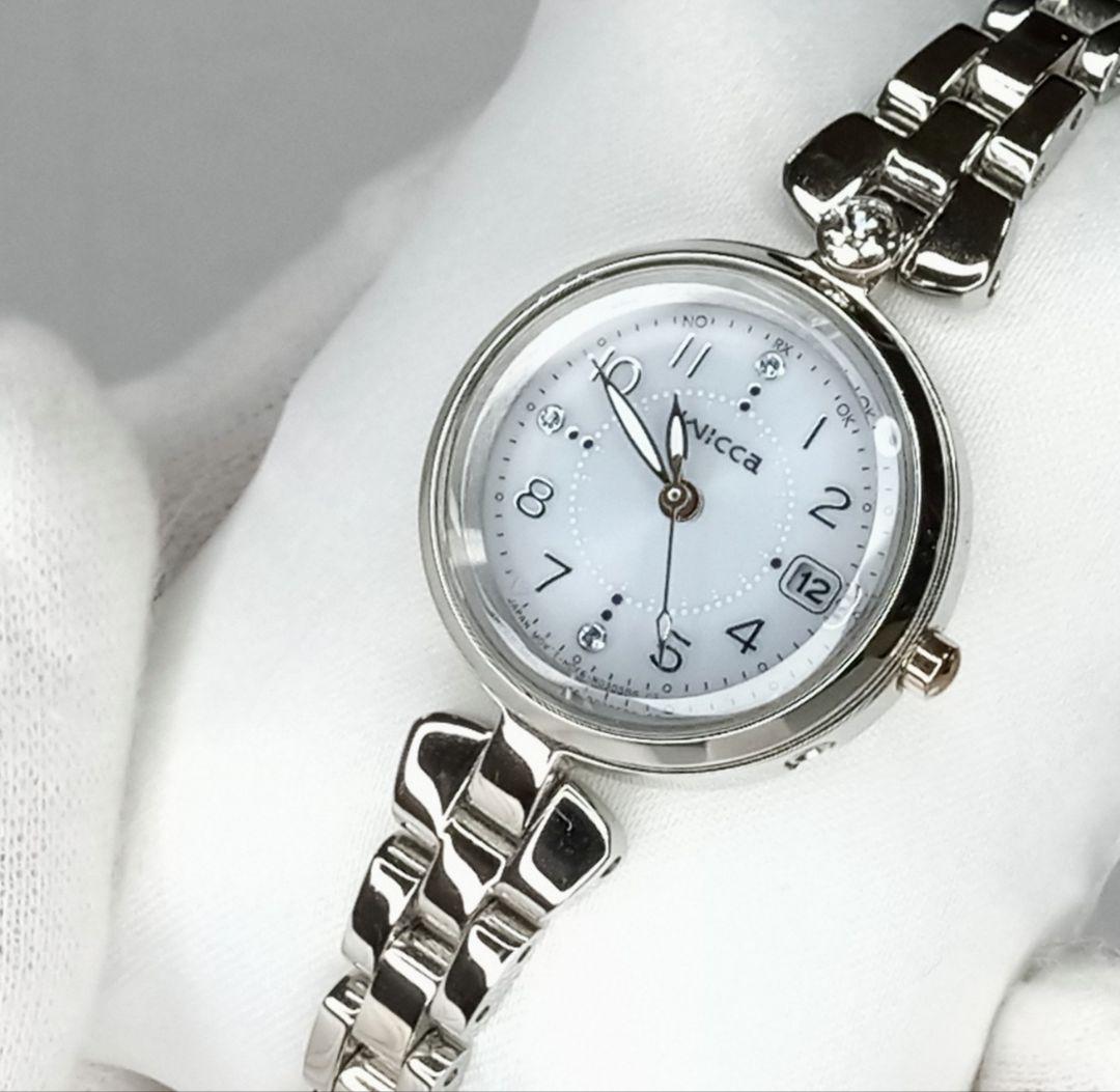 ✨️人気✨️CITIZEN/wicca/ウィッカ/電波時計/レディース腕時計