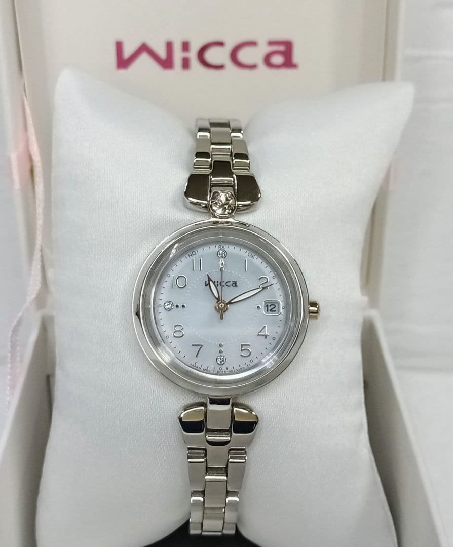 ✨️人気✨️CITIZEN/wicca/ウィッカ/電波時計/レディース腕時計