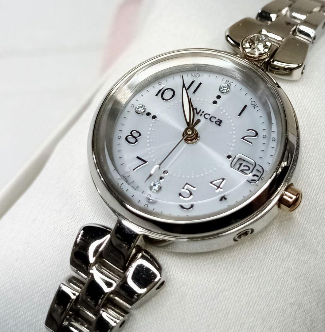 ✨️人気✨️CITIZEN/wicca/ウィッカ/電波時計/レディース腕時計