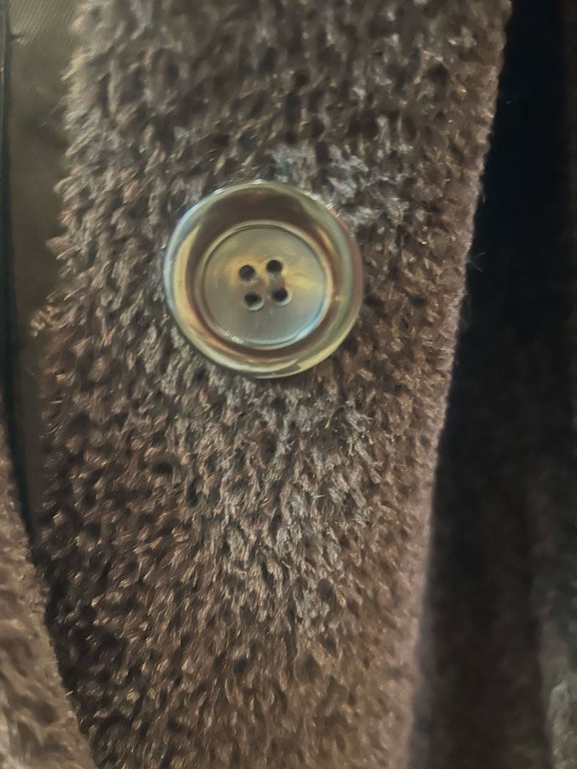 マックスマーラ　ブラウン ロングコート　 フーティッド