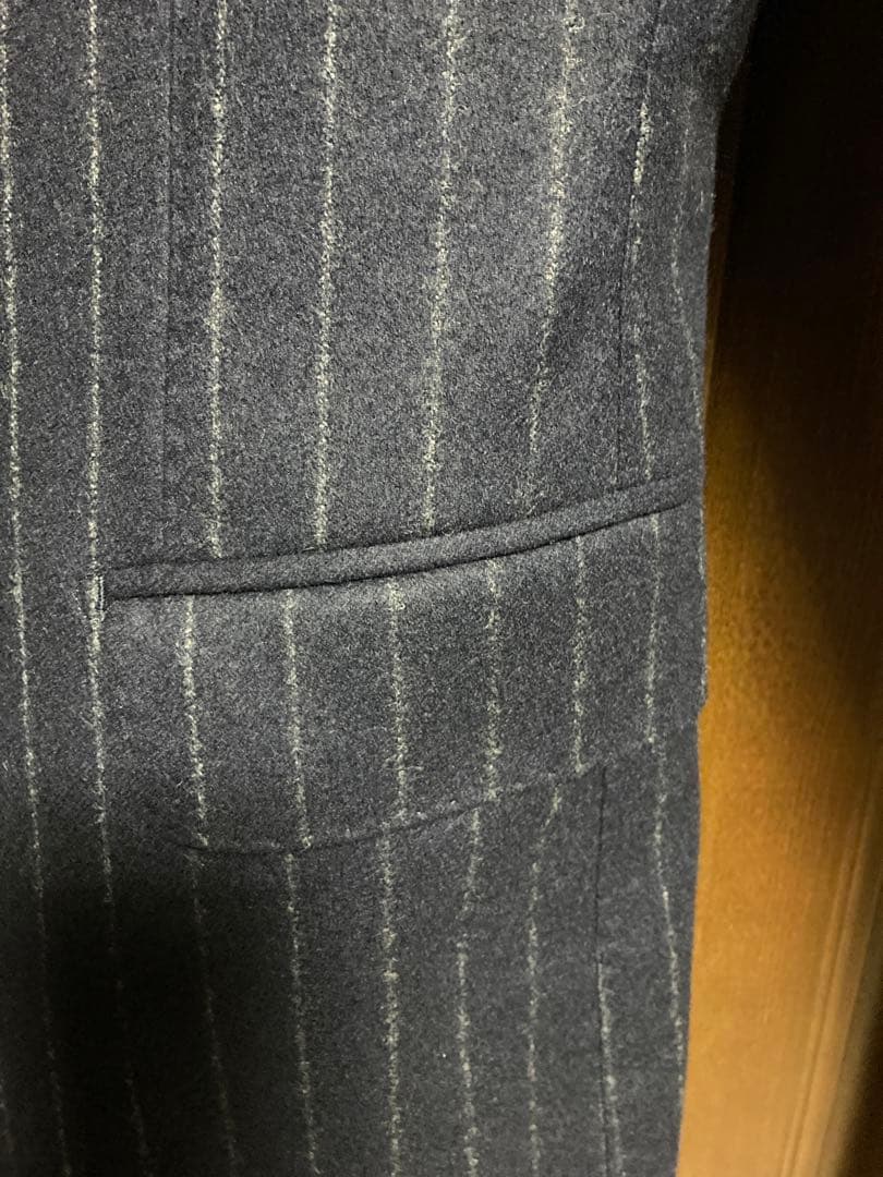 【BEAMSF】FOX　BROTHERSチョークストライプスーツ　44