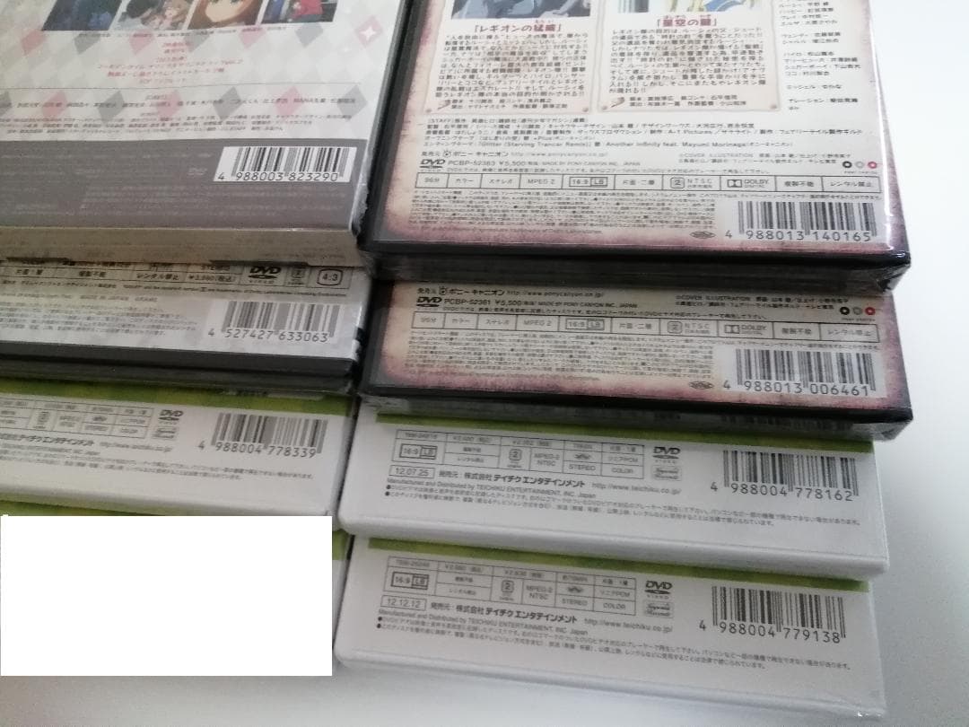 新品未開封　DVD　ブルーレイ　47本セット　アニメ系中心　銀魂　黒執事