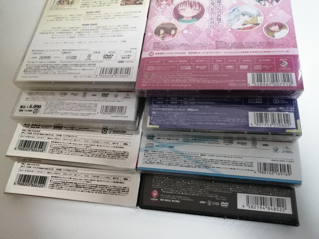 新品未開封　DVD　ブルーレイ　47本セット　アニメ系中心　銀魂　黒執事