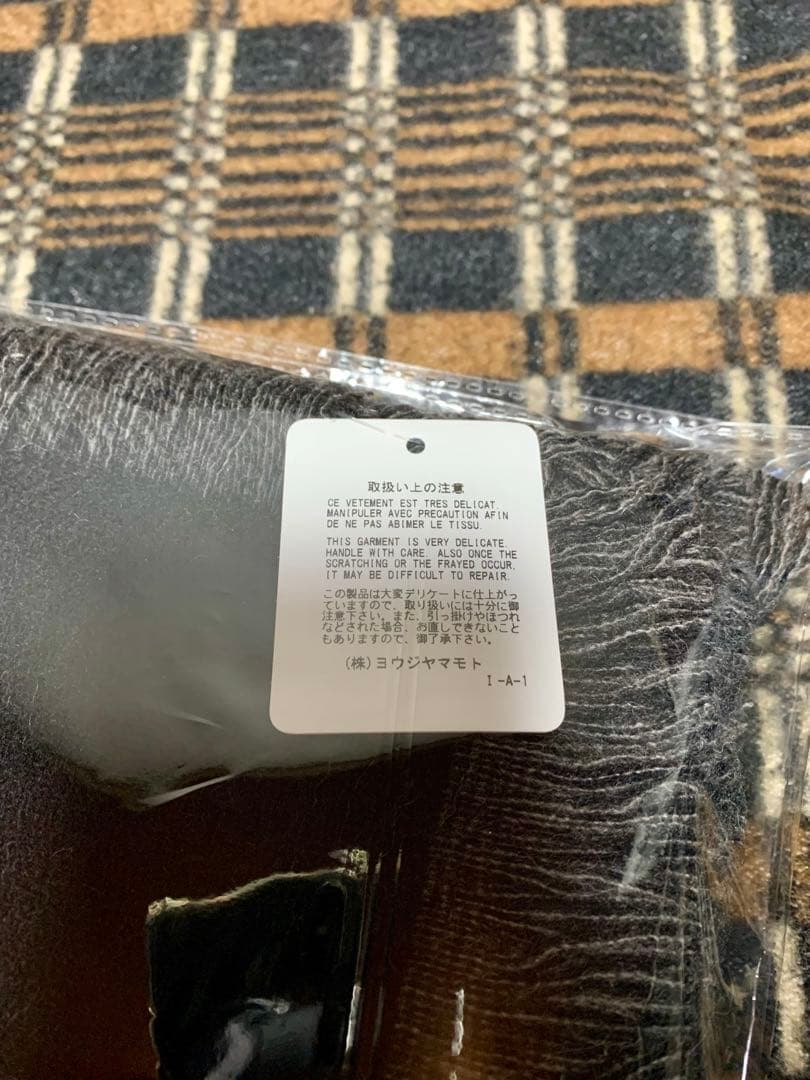 【新品】25AW ヨウジヤマモト ストール　ブランケット　ノベルティー