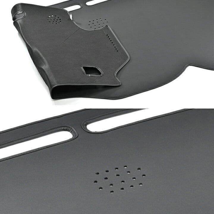 20系 アルファード ヴェルファイア ダッシュボードマットPVCレザー 黒レザー