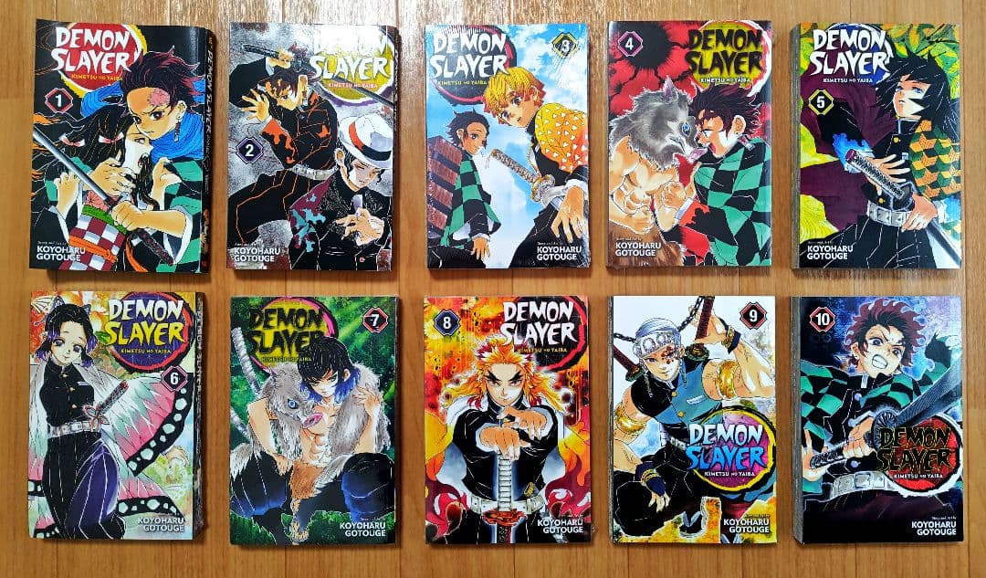 鬼滅の刃【英語版】 DEMON SLAYER 10巻セット