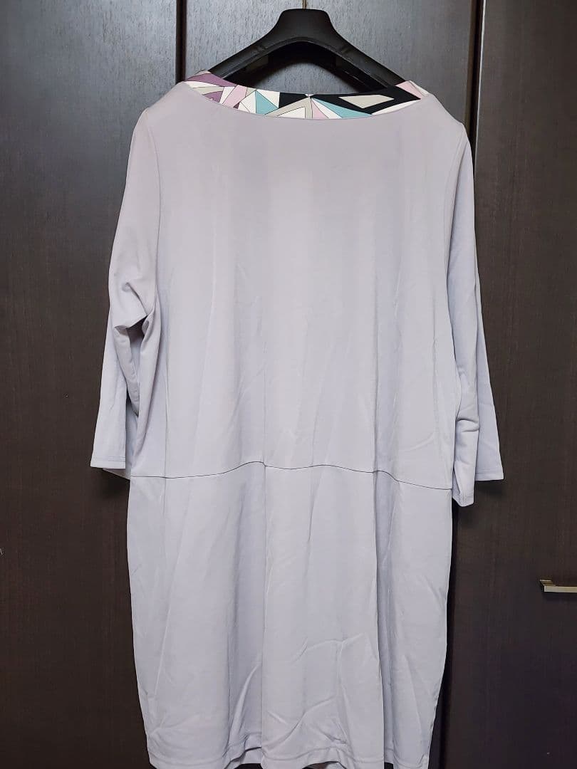 Makana na Kathy 薄紫 五分袖チュニック