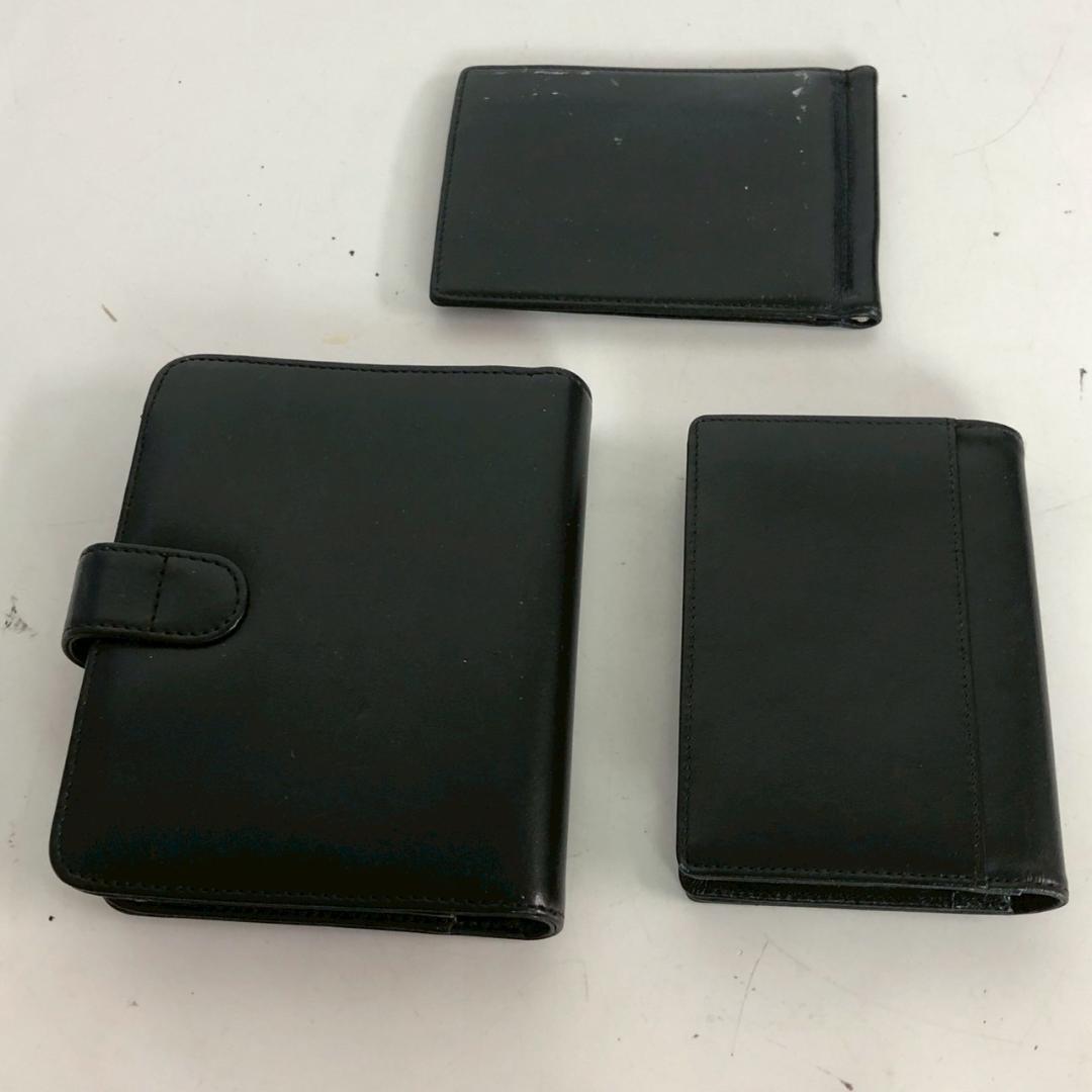 MONTBLANC モンブラン 財布 手帳カバー など 3点セット ブラック