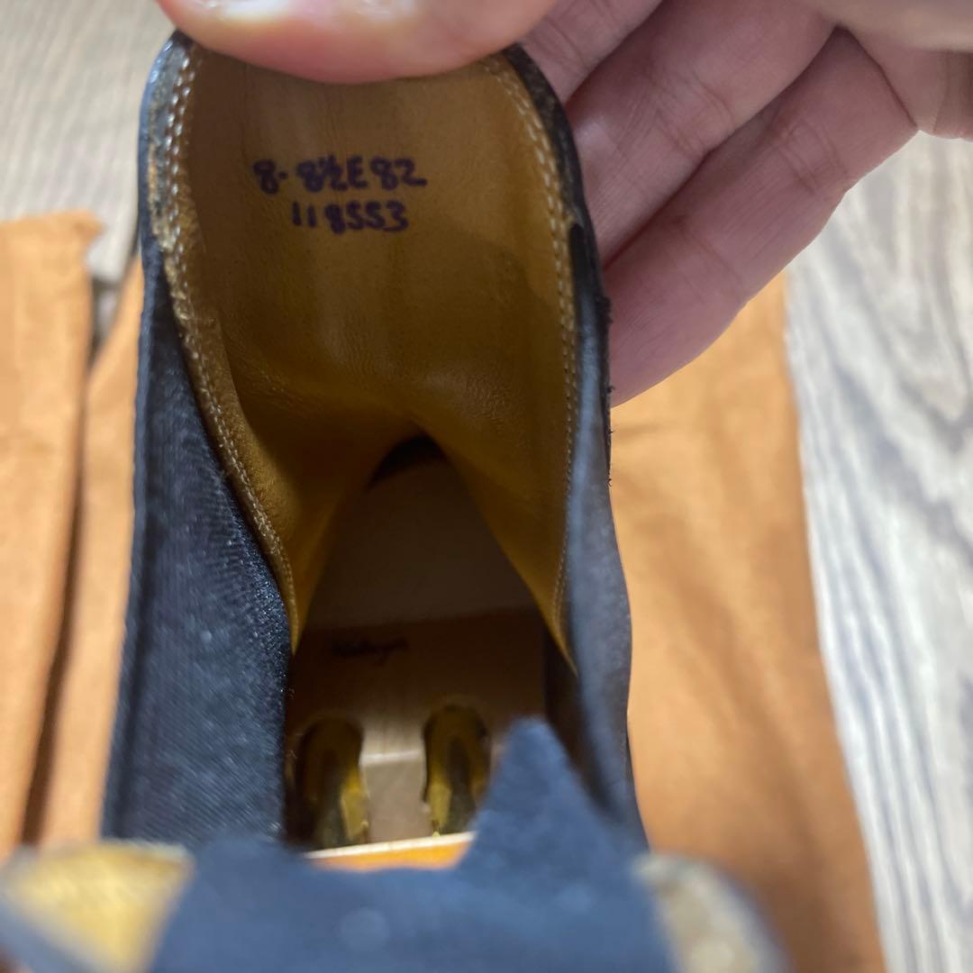 EDWARD GREEN ブラック サイドゴアブーツ