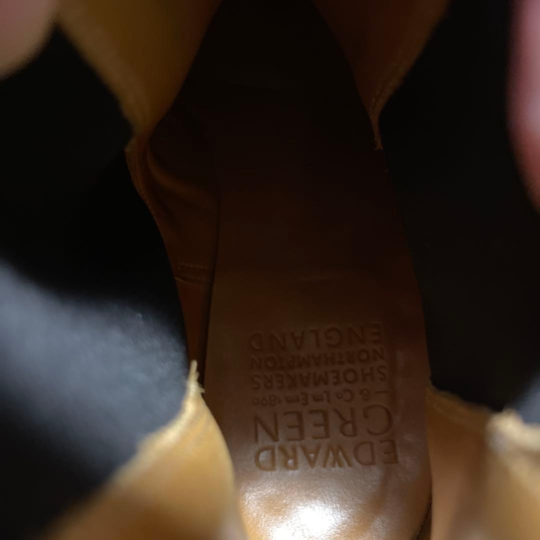 EDWARD GREEN ブラック サイドゴアブーツ