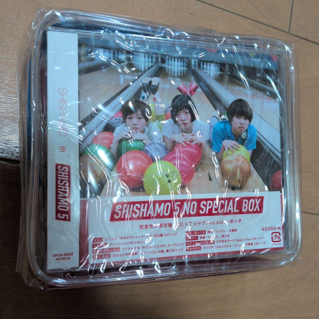 SHISHAMO BOX シシャモ 限定 CD 5 Ｔシャツ ポーチ