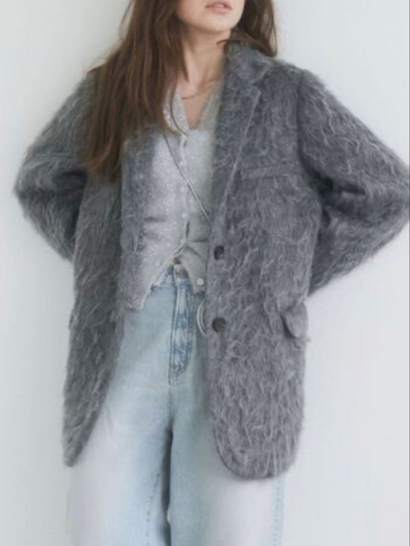 Ungrid 起毛ルーズジャケット Sサイズ