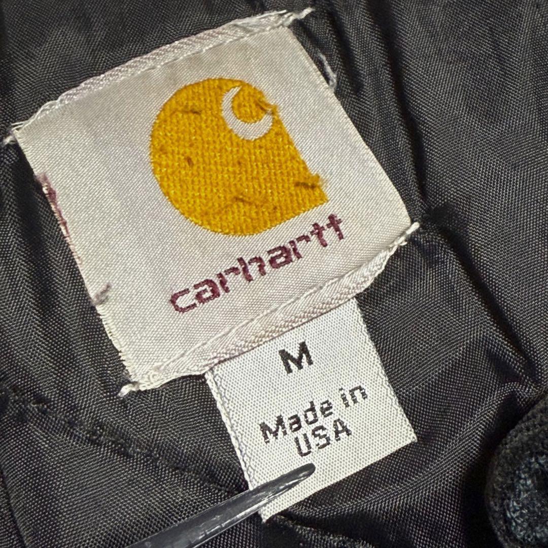 専用Carhartt USA製 トラディショナルコート M 黒 フェード