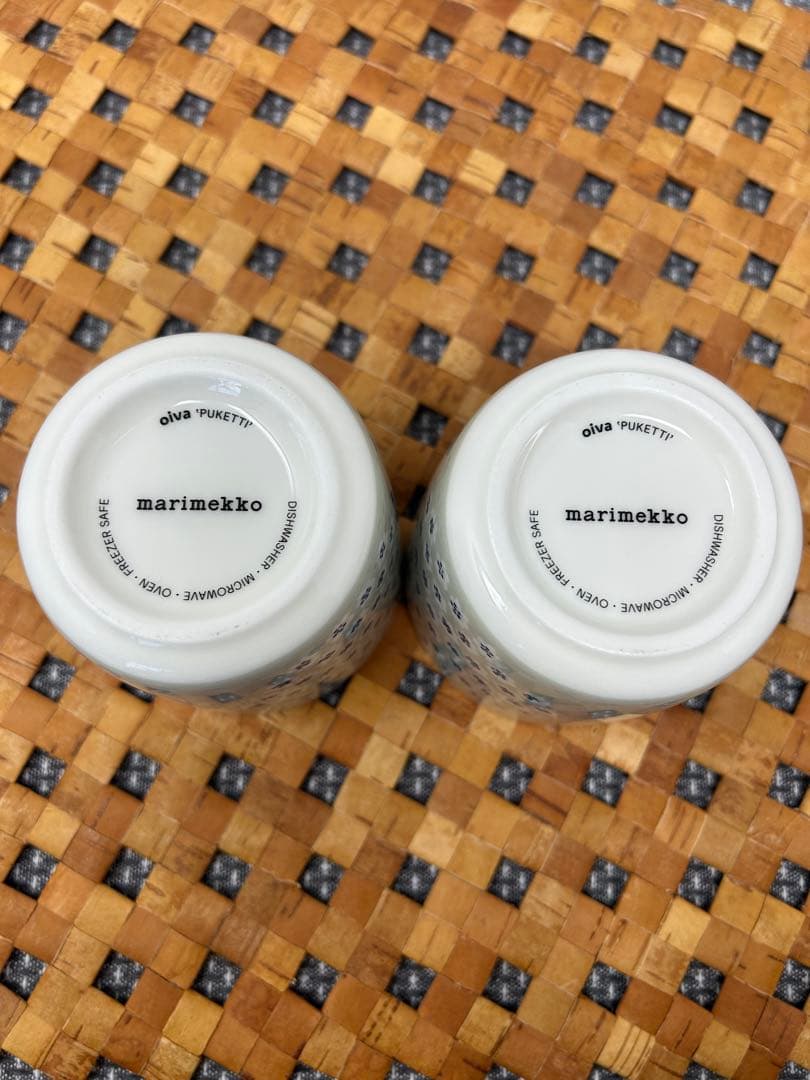 マリメッコ プケッティ マグカップ➕プレート 4点 セット