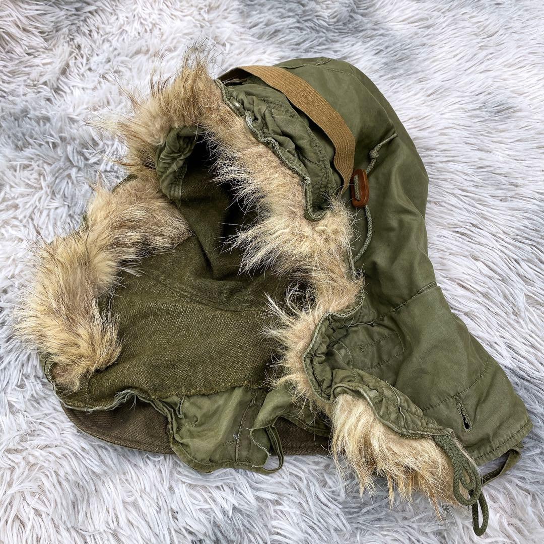 50s 米海兵隊 実物 M51 フィッシュテール コヨーテファーフード USMC