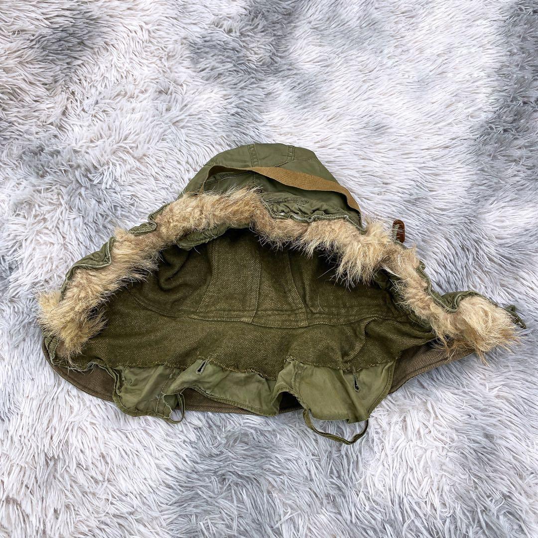 50s 米海兵隊 実物 M51 フィッシュテール コヨーテファーフード USMC