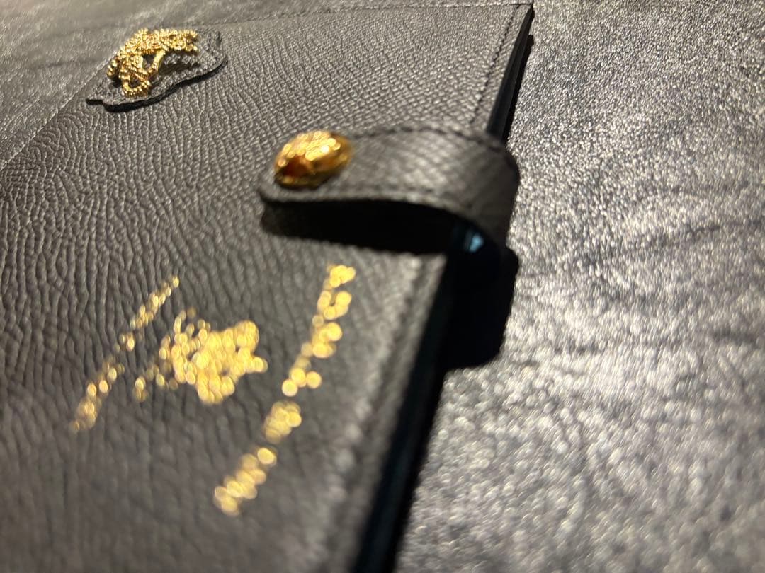 新品未使用 ADMJ　スワロ　スリムウォレット スタービジュー ダイヤ クラウン