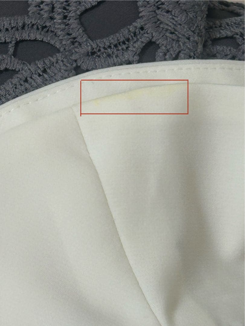 【Sサイズ】Leja 花柄レースカラースパンコールAラインワンピース