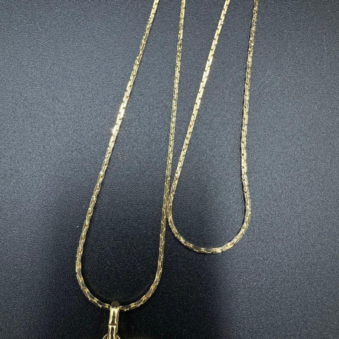 イヴサンローラン ネックレス ペンダント ゴールド ロゴ YSL r8121