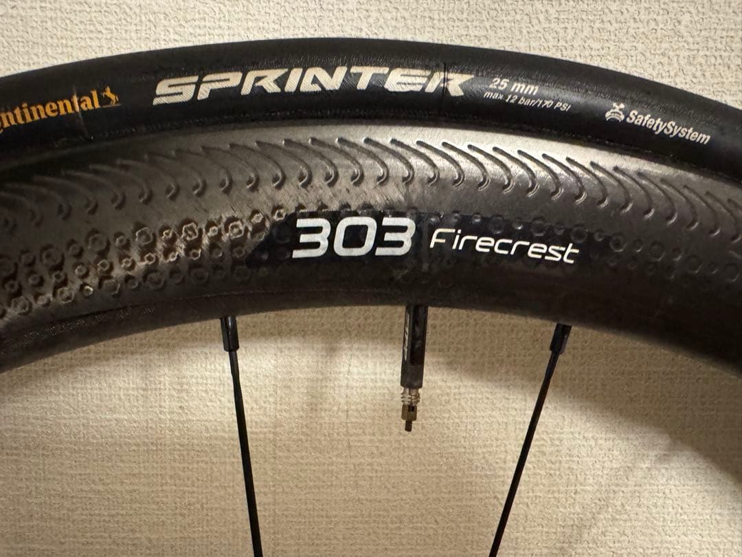 パーツ ZIPP303 Firecrest Tubular Rim Brake